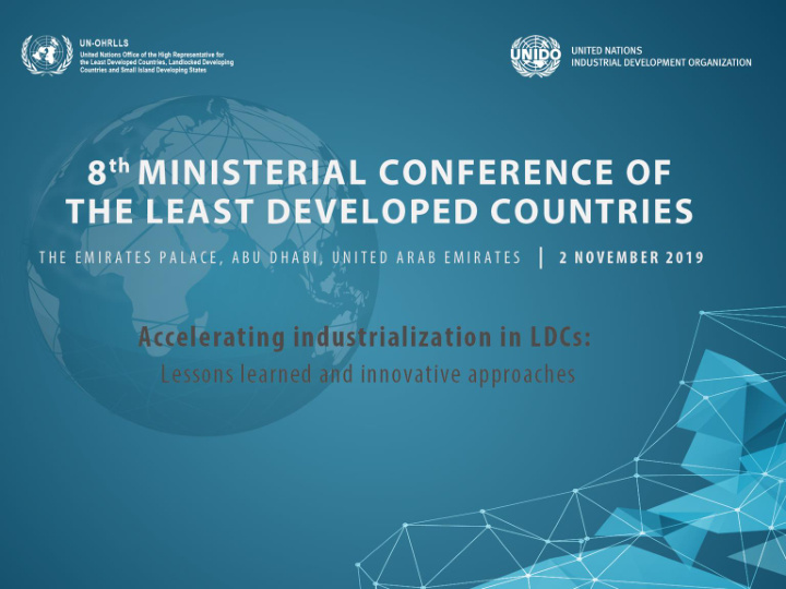 8 th ministerial conference of the least developed