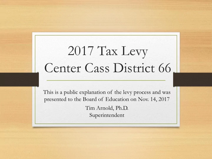 center cass district 66