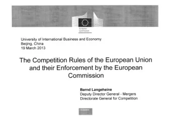 Hard Core Cartels Most serious attack on fair and undistorted competition: &gt; Price fixing