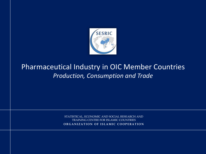 pharmaceutical industry in oic member countries