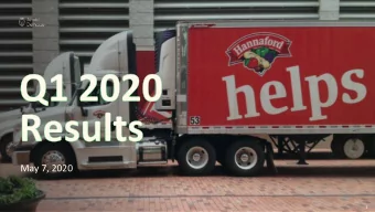 May 7, 2020  1  Cautionary notice  This communication includes forward-looking statements. All