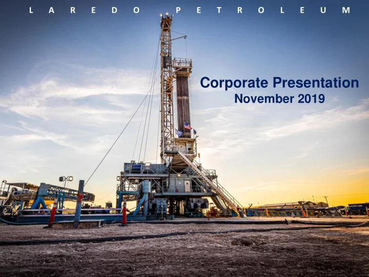 corporate presentation
