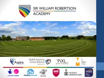 Sixth Form Proposal  Partnership with Parents  The start of an exciting five or seven year