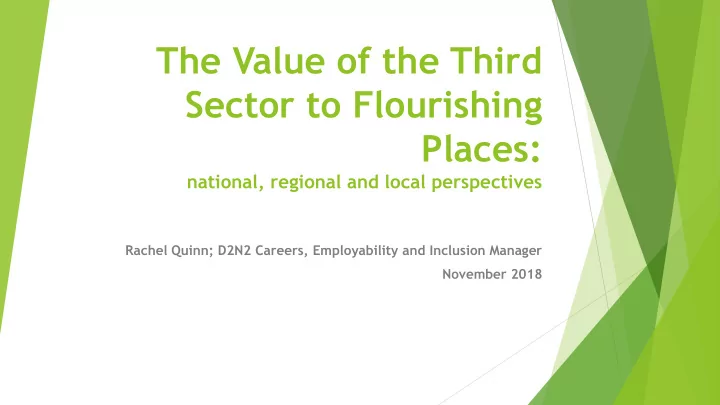 rachel quinn d2n2 careers employability and inclusion