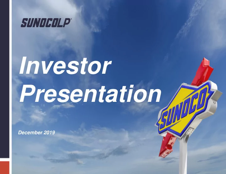 investor presentation