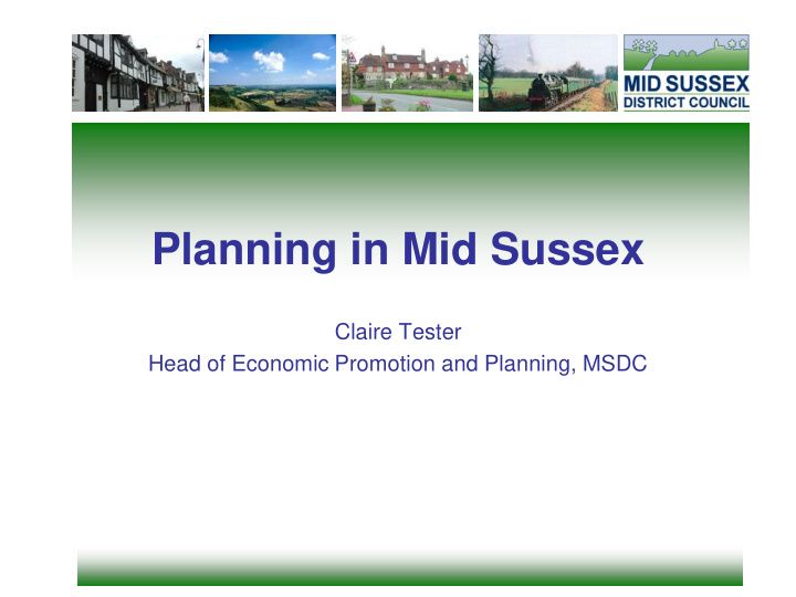 planning in mid sussex