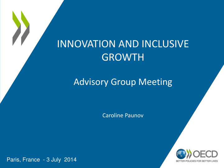 innovation and inclusive growth