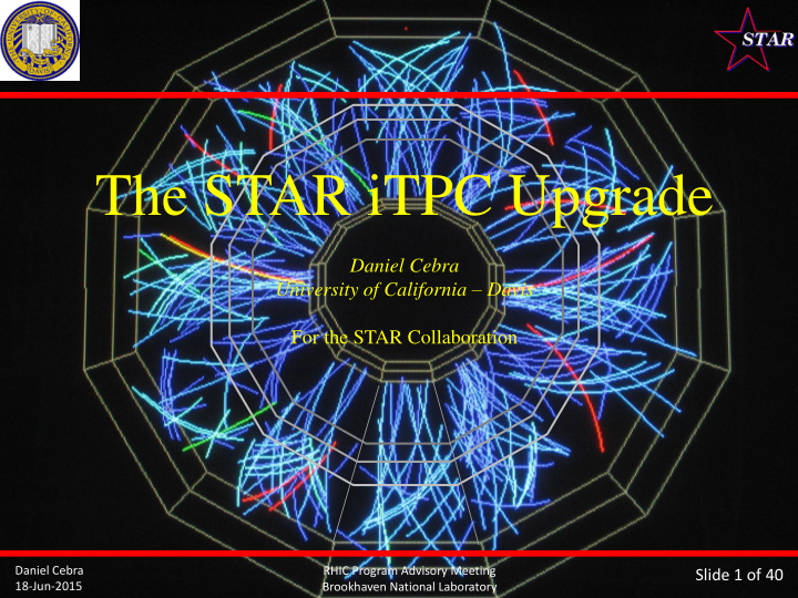 the star itpc upgrade