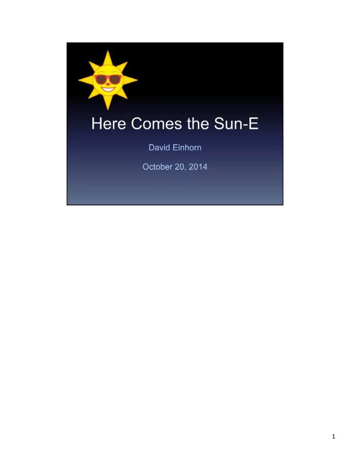 1 2 sixty years ago the first photovoltaic solar cells
