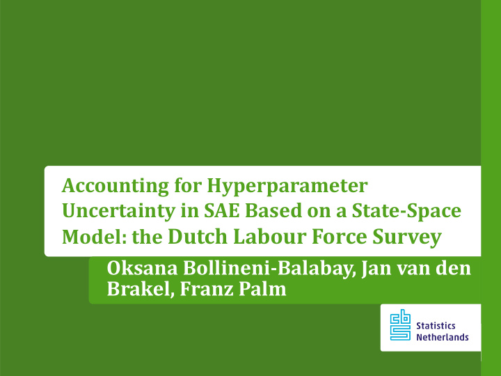 model the dutch labour force survey
