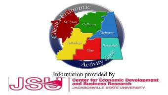 Information provided by  Connecting Our Greater  Communities: Overview  CEAZ update (#2-#72)