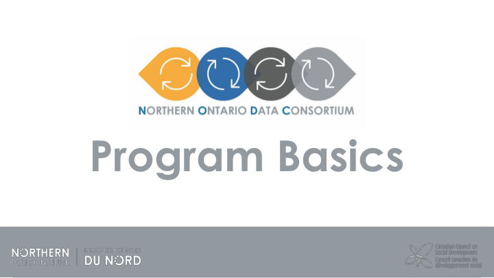 program basics