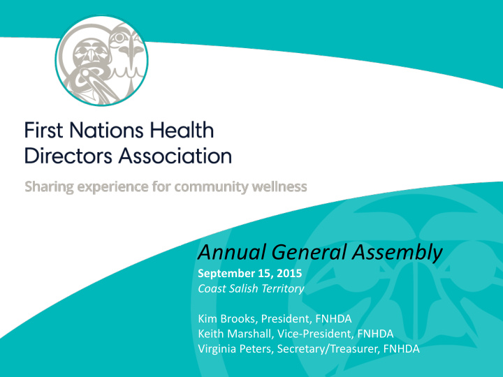 annual general assembly