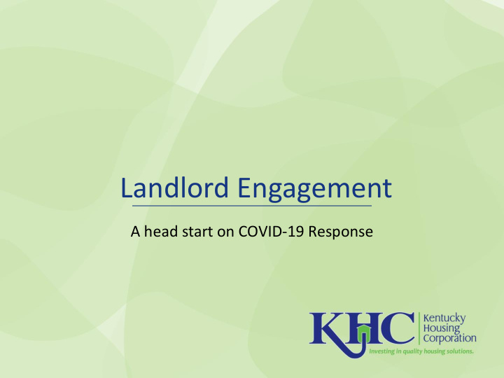 landlord engagement