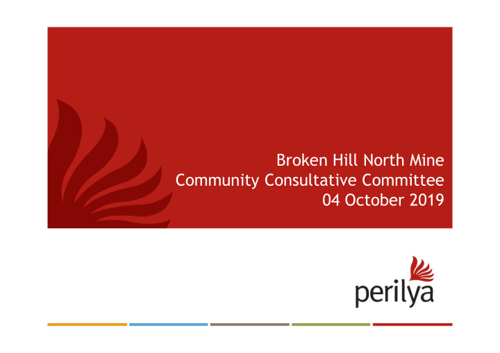 broken hill north mine community consultative committee
