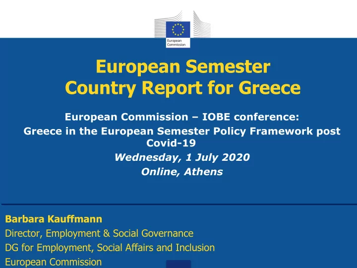 european semester