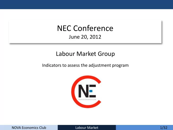 nec conference