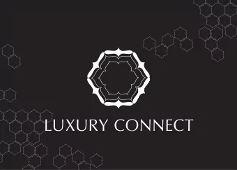 LUXURY  CONNECT  LUXURY  CONNECT  29th Feb 2012, 12 PM  press launch  INDIAN LUXURY  PRODUCTS &amp;