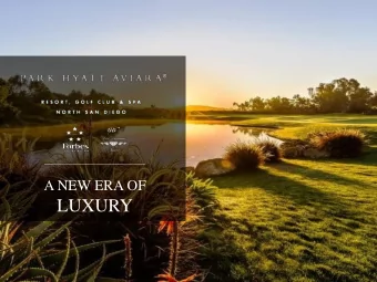 LUXURY  INTRODUCING OUR $50+ MILLION RESORT-WIDE  TRANSFORMATION  LATE SUMMER 2020  WHAT IS  NOT