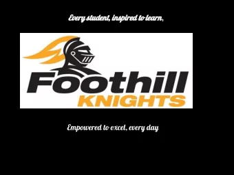 Agenda for Today  Transcripts/credits  Foothill Counseling website  Naviance  Senior