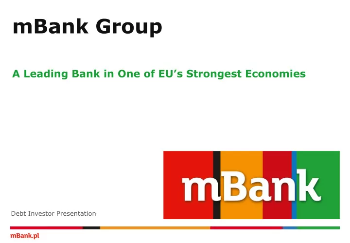 mbank group