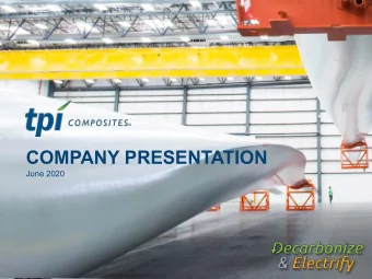 COMPANY PRESENTATION  June 2020  |  June 2020  Legal Disclaimer  This presentation contains