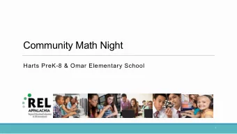 t REL  APPALACHIA Regional Educational Laboratory At SRI International  1  who believe they