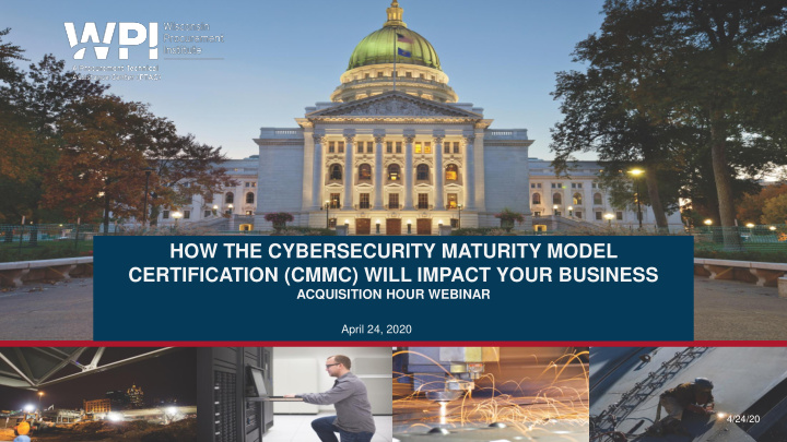 how the cybersecurity maturity model certification cmmc