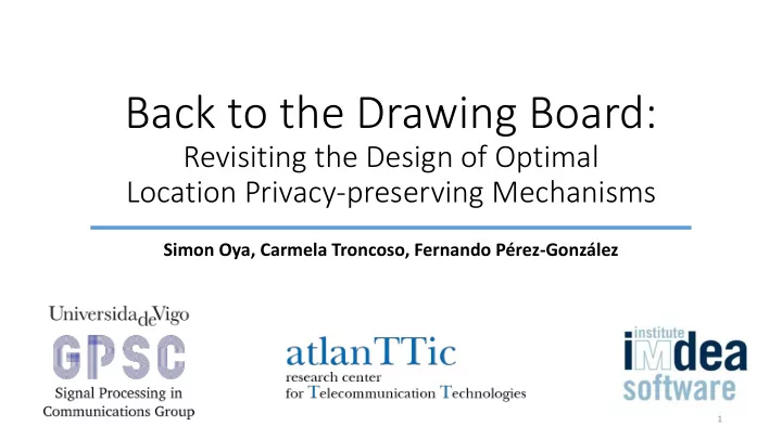 back to the drawing board