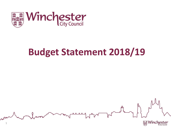 budget statement 2018 19