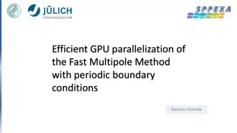 Efficient GPU parallelization of  the Fast Multipole Method  with periodic boundary  conditions