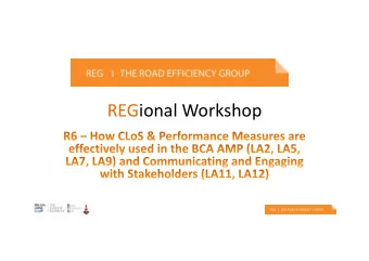 REGional Workshop  Workshop Purpose  To improve understanding of how to use the ONRC  Purpose