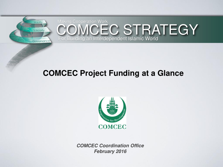 comcec strategy