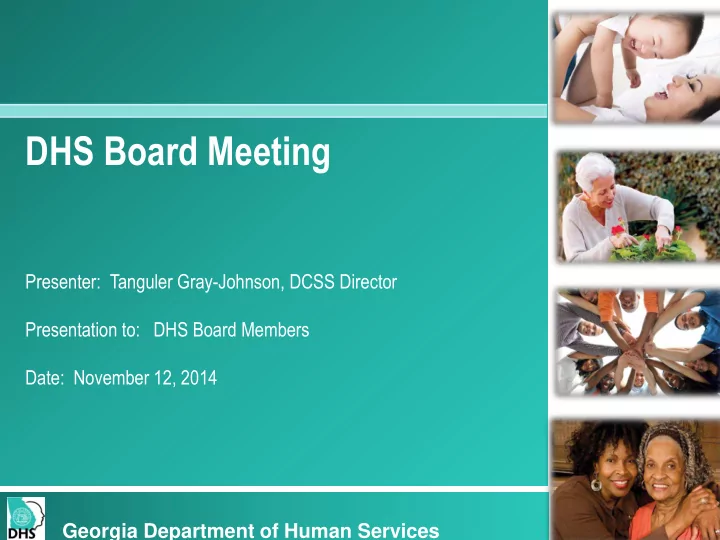 dhs board meeting