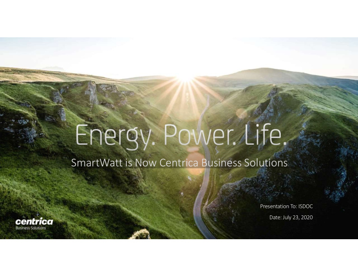 smartwatt is now centrica business solutions