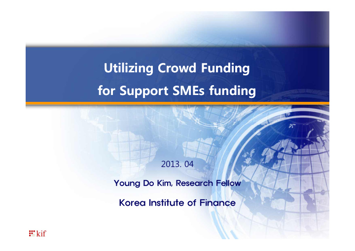 utilizing crowd funding utilizing crowd funding for
