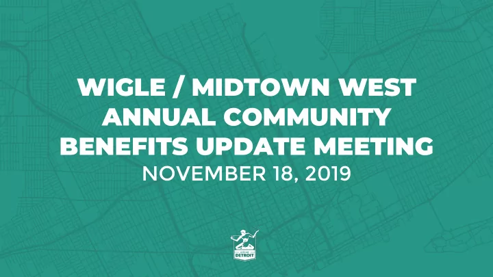 annual community