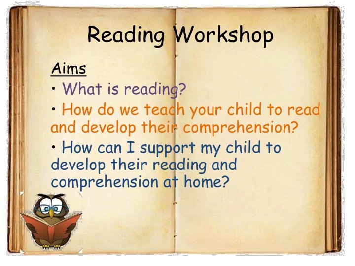 reading workshop