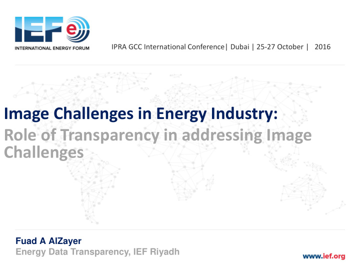 image challenges in energy industry role of transparency