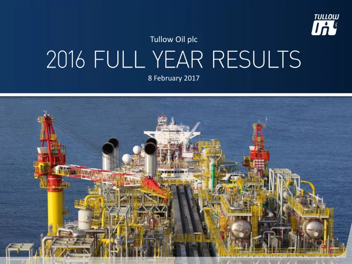 tullow oil plc