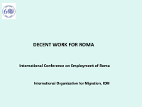 decent work for roma