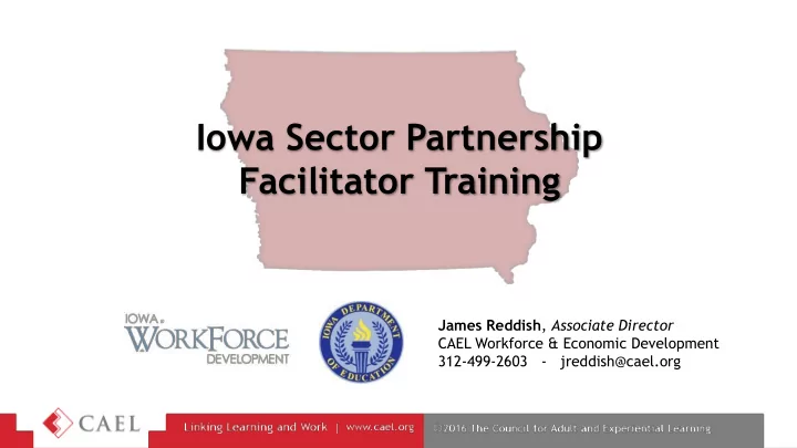 facilitator training