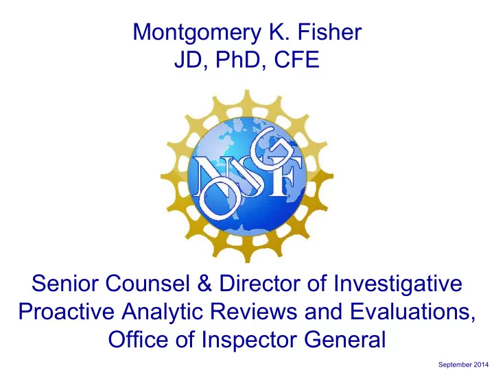montgomery k fisher