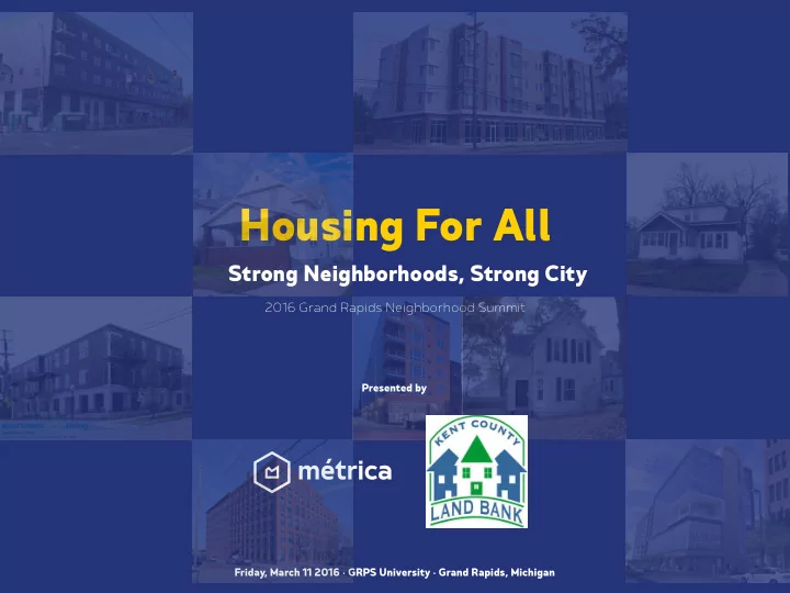 housing for all