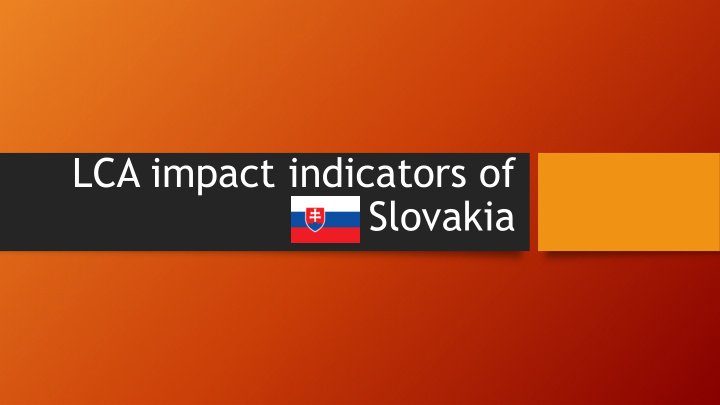slovakia intro