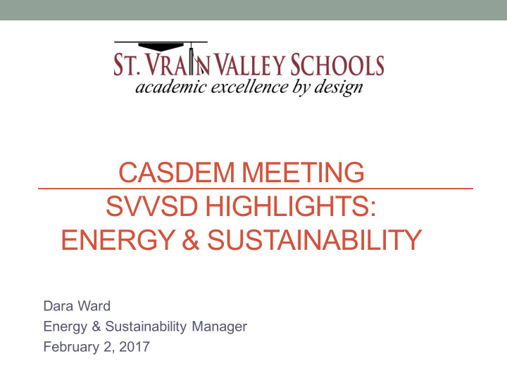 casdem meeting svvsd highlights energy sustainability