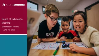 Expenditures Review  June 12, 2020  Legislative Update   HB20-1418 School Finance Act introduced