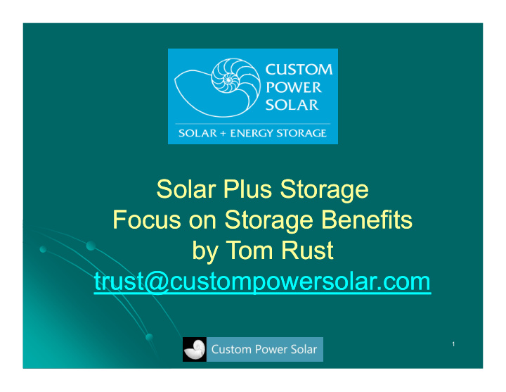 solar plus storage solar plus storage focus on storage