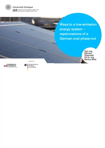 (optimization model)  Modelling period 2010  2050  12 time segments (four seasonal and three