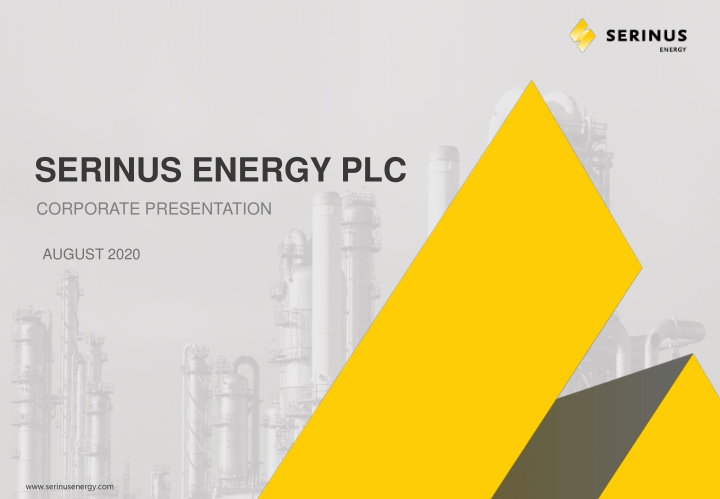 serinus energy plc